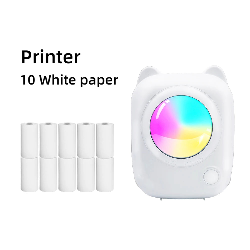 C38 Mini Pocket Thermal Label Portable Printer Wireless Bluetooth