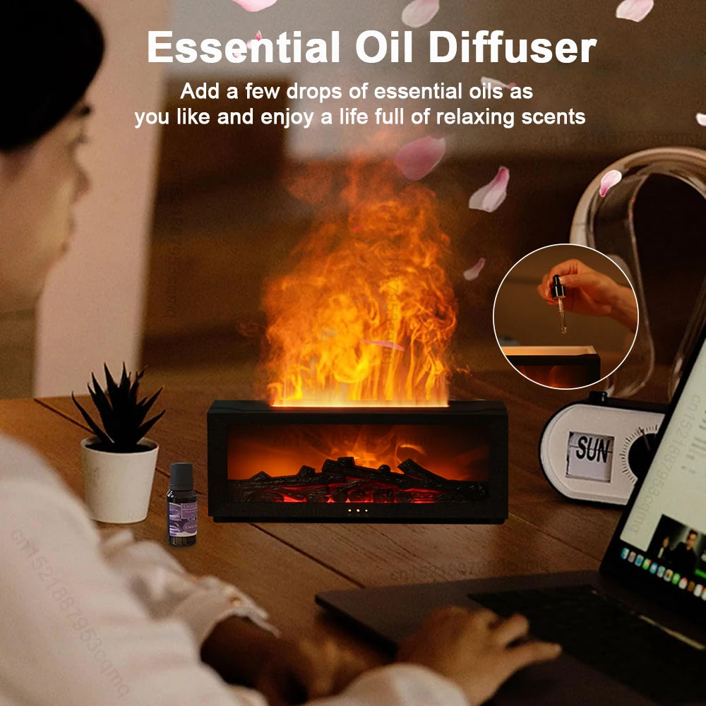 AIR HUMIDIFIER WITH OIL ESSENTIALS