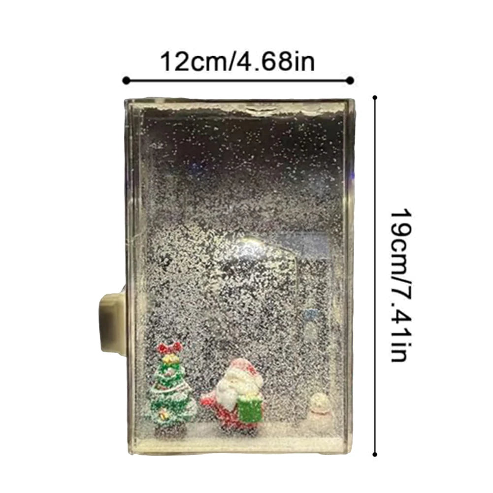 HANDMADE DIY SNOW SCENERY