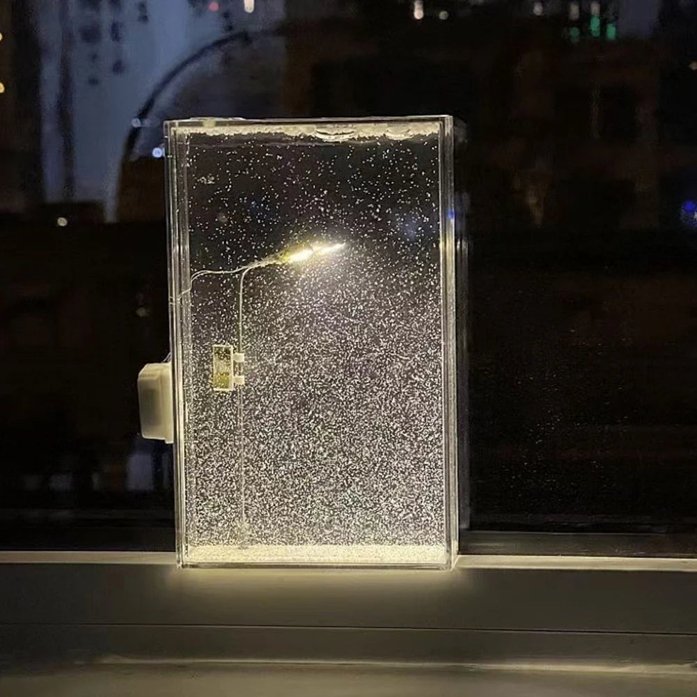 HANDMADE DIY SNOW SCENERY