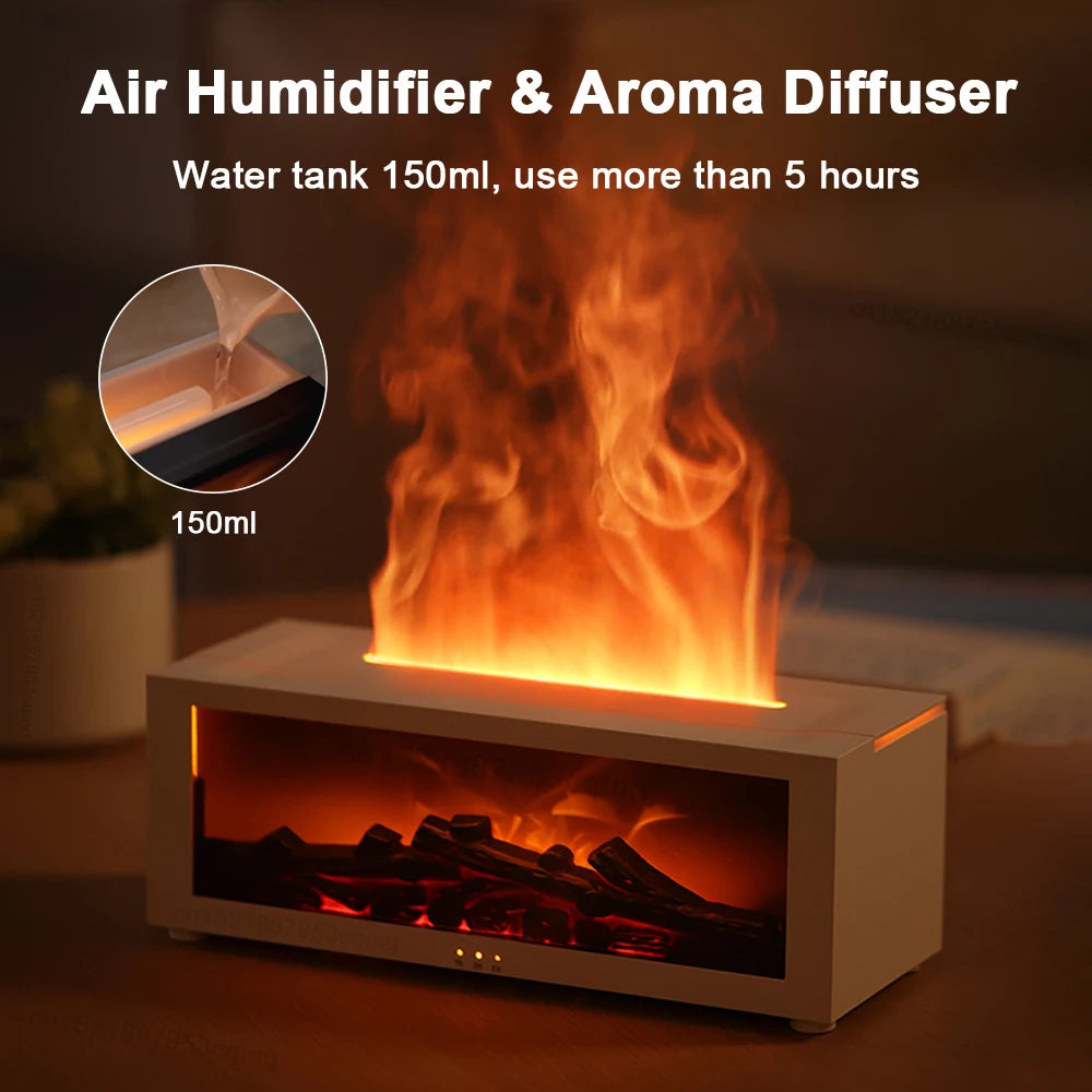 AIR HUMIDIFIER WITH OIL ESSENTIALS