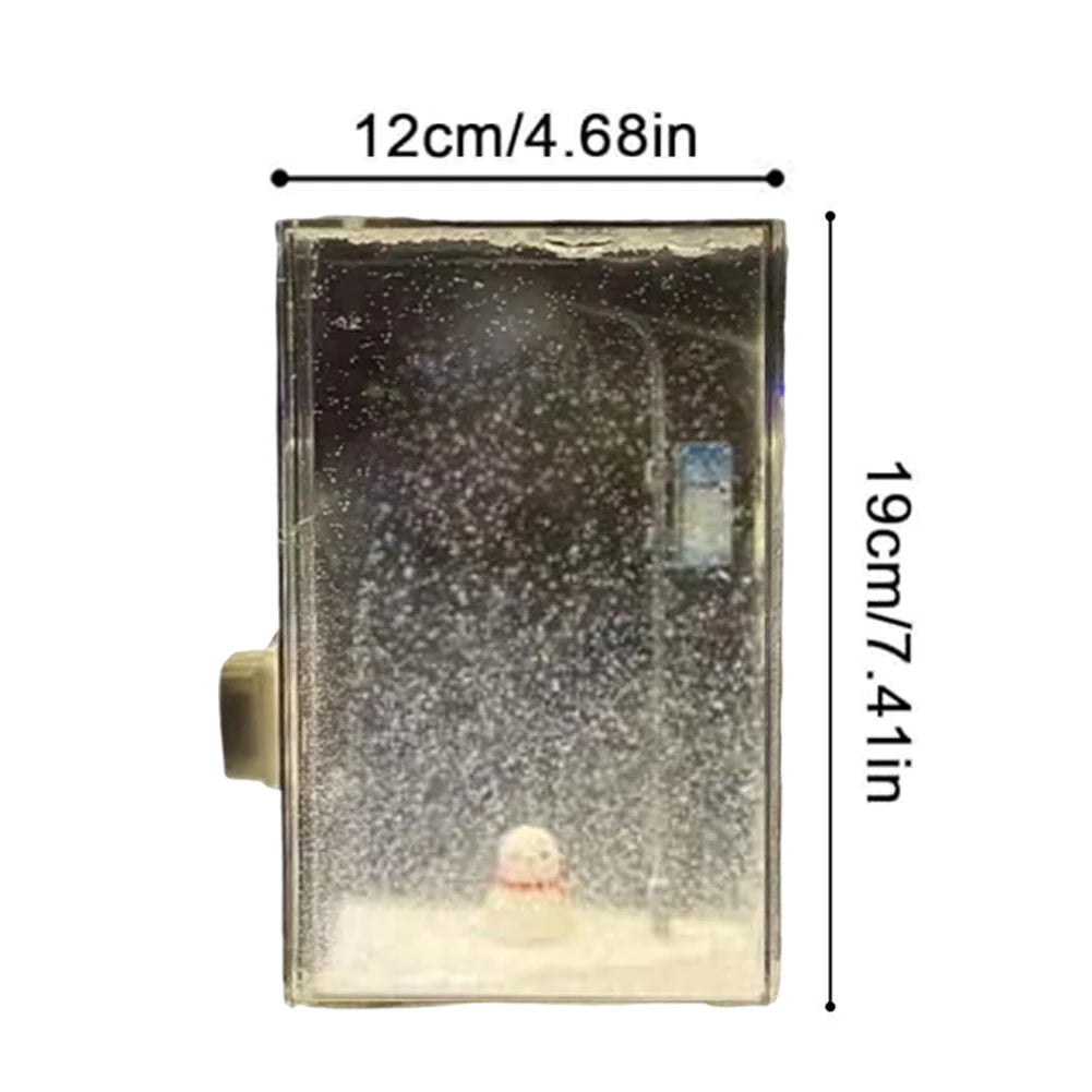 HANDMADE DIY SNOW SCENERY