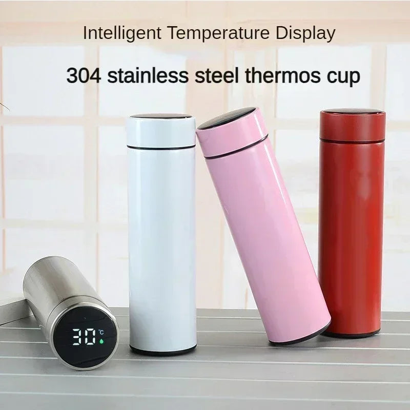 500ml STAINLESS STEEL THERMOS WITH DIGITAL TEMP