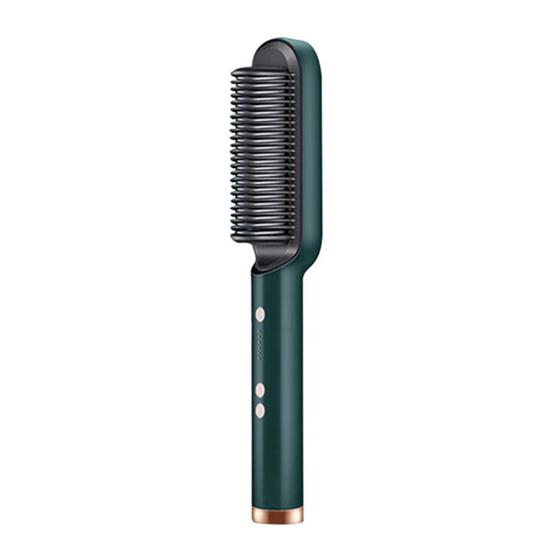 Hair Straightener Professional Ptc Quick Heated Electric Hot Comb