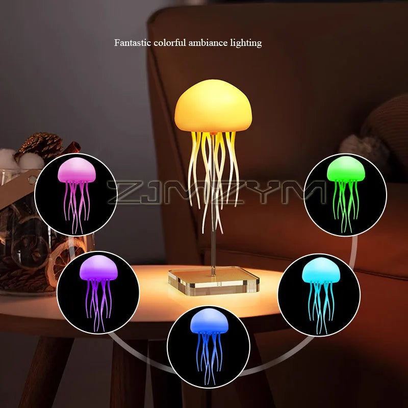 VOICE CONTROL JELLYFISH RECHARGEABLE COLOR CHANGING