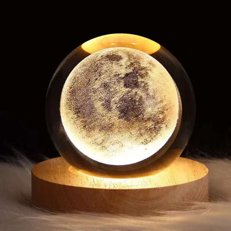 GLOWING CRYSTAL BALL