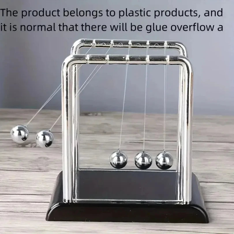 Newton's Cradle Balance Steel Ball Teaching Supplies Physics Science Pendulum