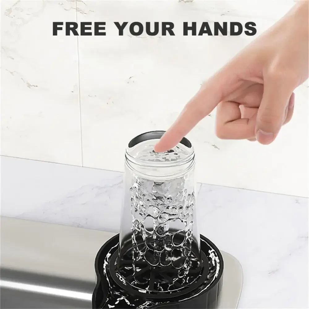 High Pressure Cup Washer Faucet Glass Rinser Automatic Glass Cup