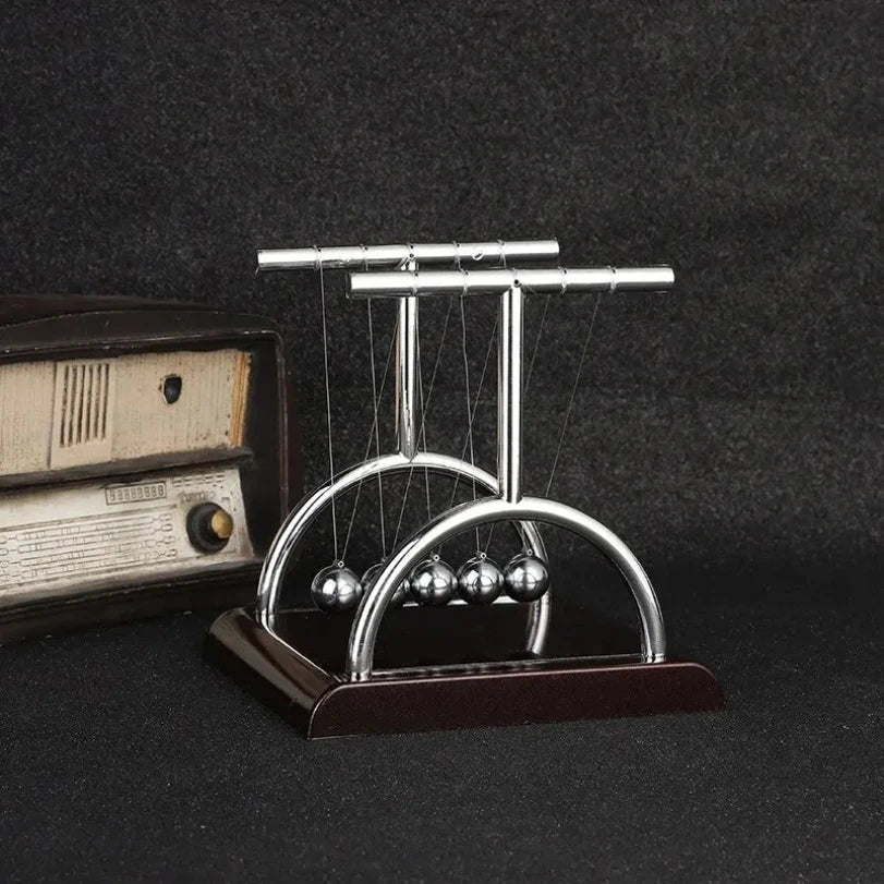 Newton's Cradle Balance Steel Ball Teaching Supplies Physics Science Pendulum