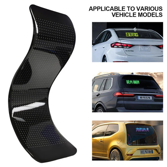 Demon Eyes Car Soft LED Screen Pixel Panel Light DIY Programmable Flexible