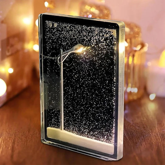 HANDMADE DIY SNOW SCENERY