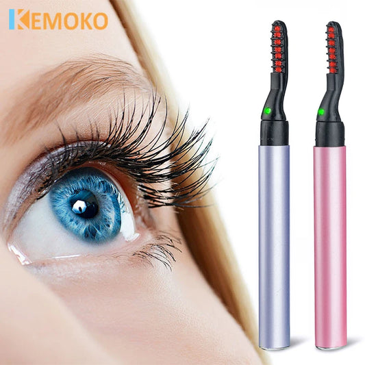 Electric Eyelash Curler Heated Eyelash Curling Device Rechargeable Fast Heat up