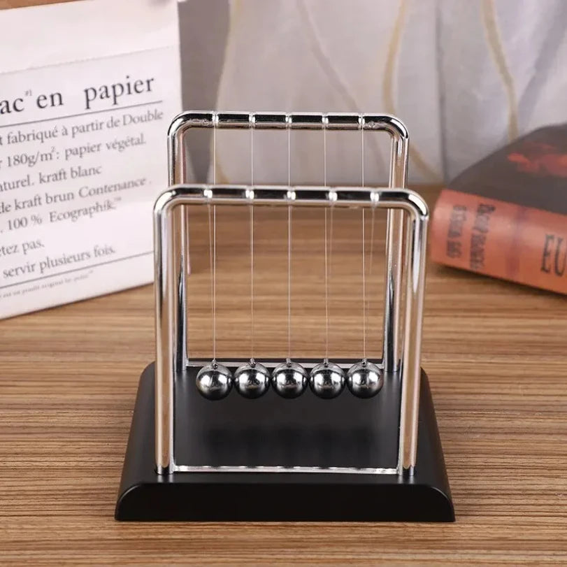 Newton's Cradle Balance Steel Ball Teaching Supplies Physics Science Pendulum