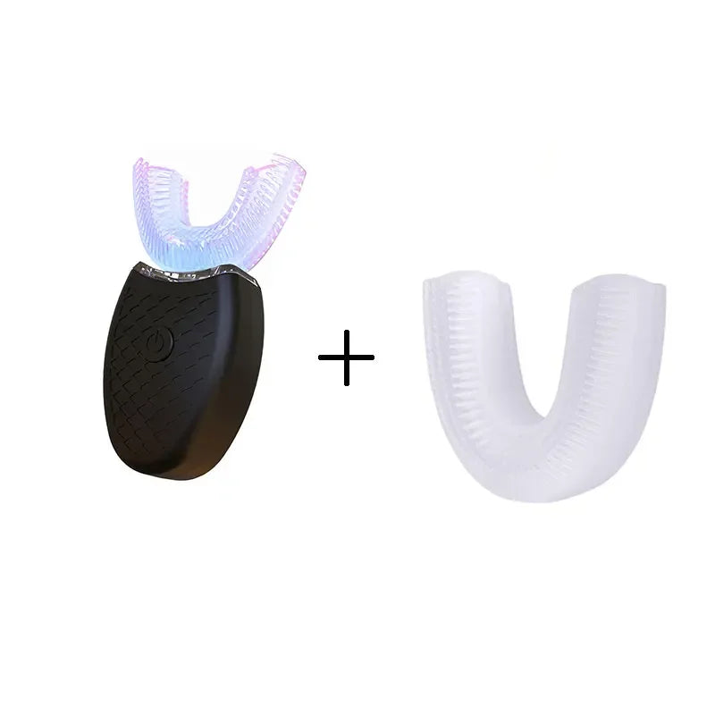 U Shape Degrees Intelligent Electric Toothbrush Sonic Automatic Tooth Brush 360 Degree Cleaning