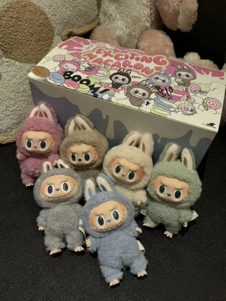 Original Labubu Has A Seat And Macaron