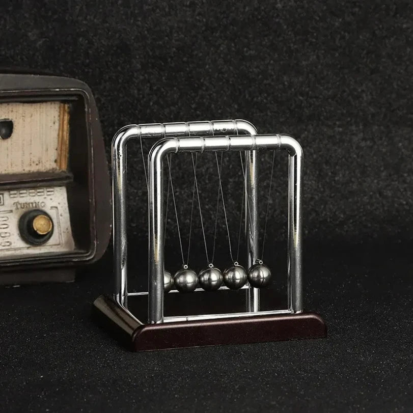 Newton's Cradle Balance Steel Ball Teaching Supplies Physics Science Pendulum