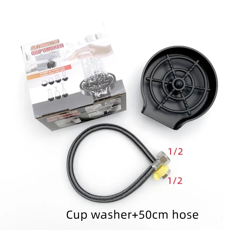 High Pressure Cup Washer Faucet Glass Rinser Automatic Glass Cup