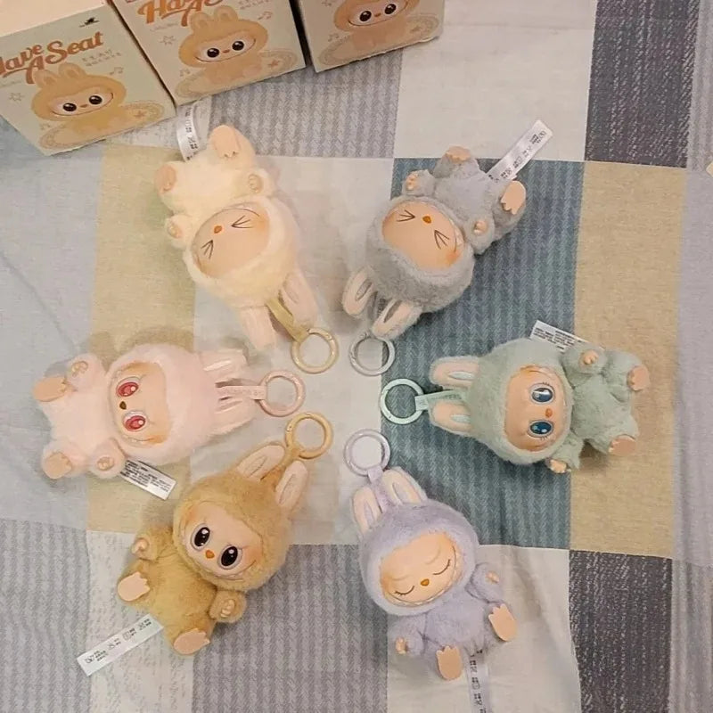 Original Labubu Has A Seat And Macaron