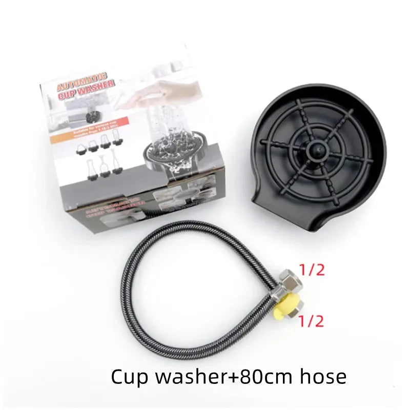 High Pressure Cup Washer Faucet Glass Rinser Automatic Glass Cup