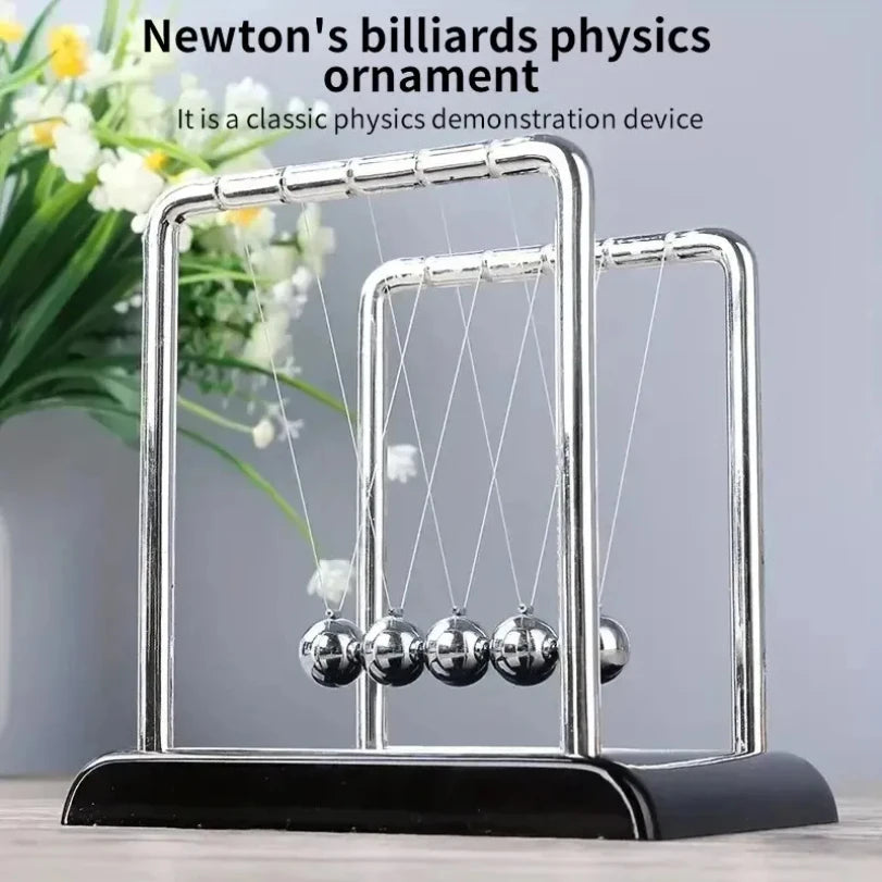 Newton's Cradle Balance Steel Ball Teaching Supplies Physics Science Pendulum