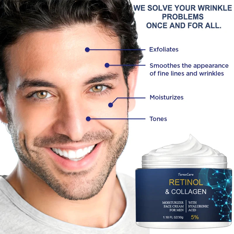 Wrinkle Cream For Men Remove Face Neck Wrinkle Firming Moisturizing Skin