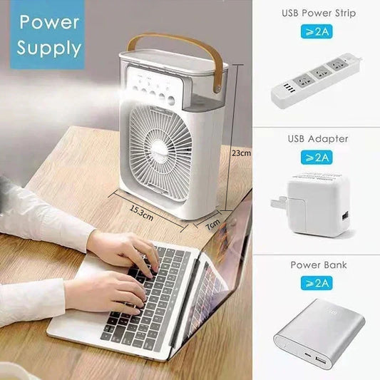 NEW 3 In 1 FAN AC HOUSEHOLD MINI AIR COOLER