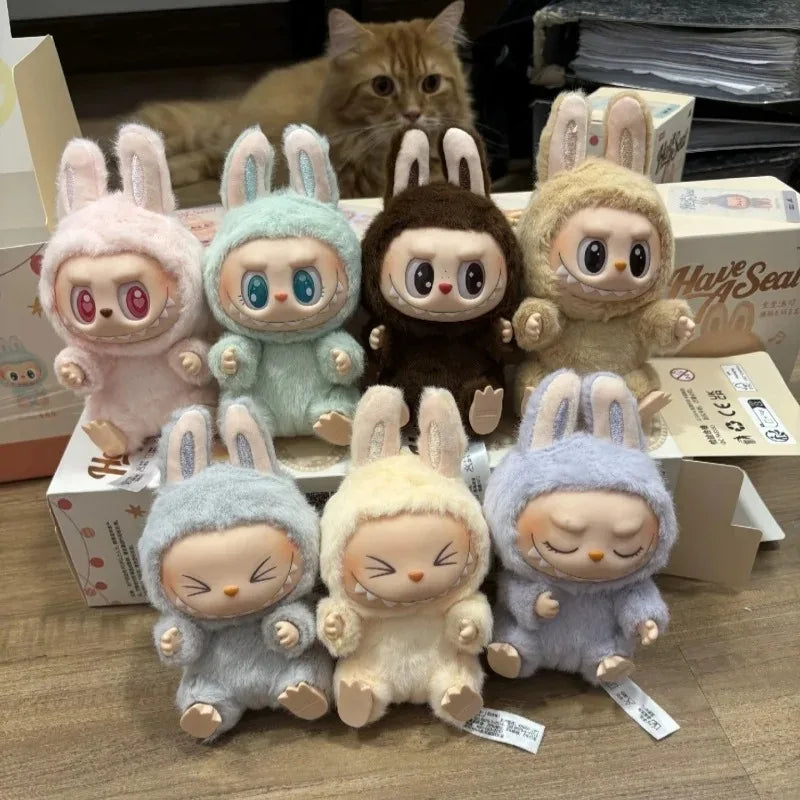 Original Labubu Has A Seat And Macaron