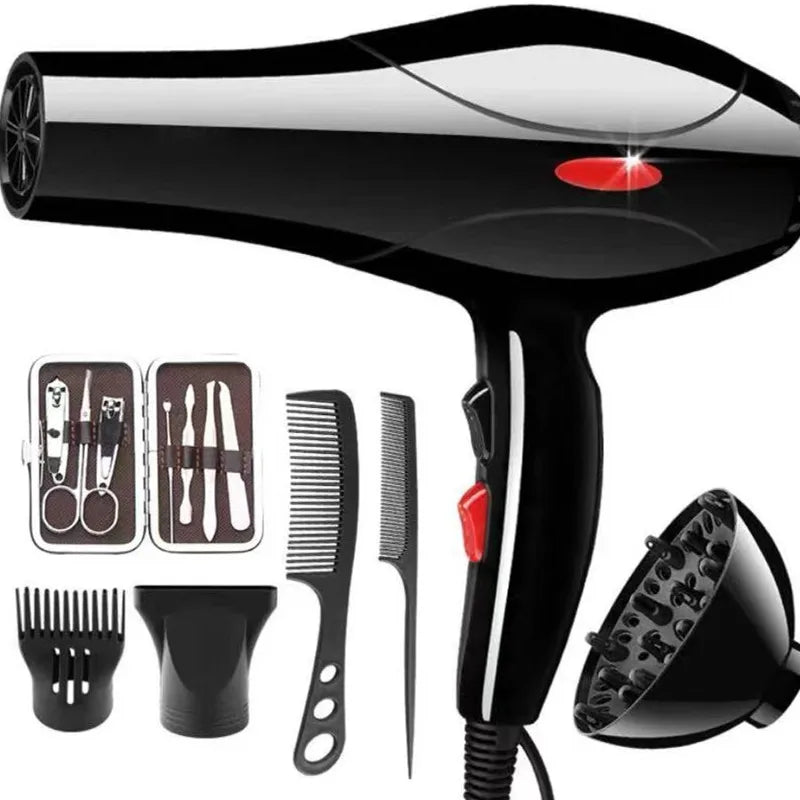 Hair dryer household appliances hot and cold air high power
