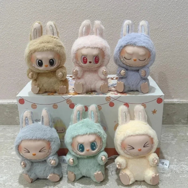 Original Labubu Has A Seat And Macaron