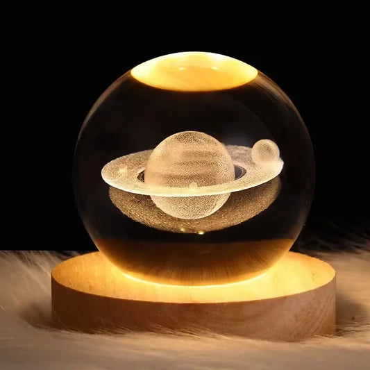 GLOWING CRYSTAL BALL
