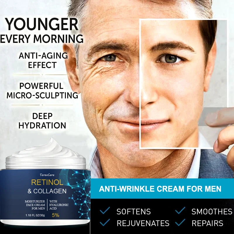 Wrinkle Cream For Men Remove Face Neck Wrinkle Firming Moisturizing Skin