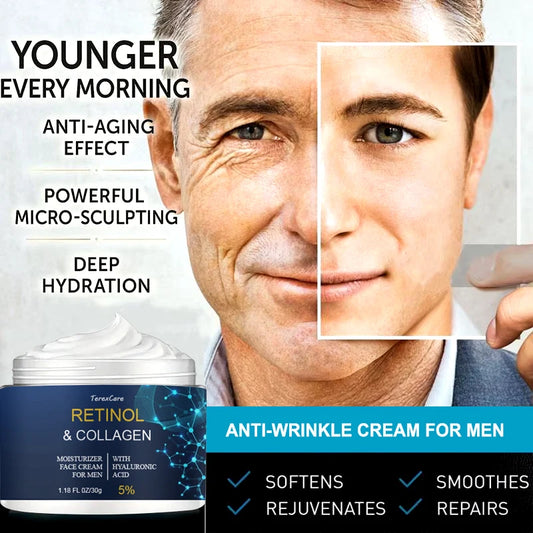 Wrinkle Cream For Men Remove Face Neck Wrinkle Firming Moisturizing Skin