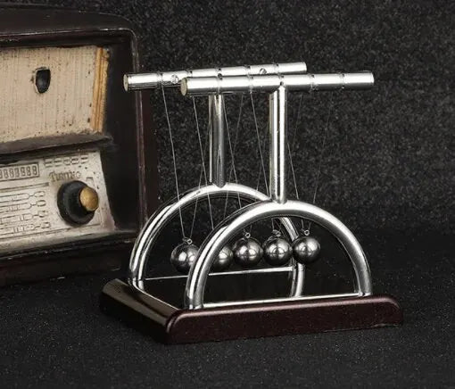Newton's Cradle Balance Steel Ball Teaching Supplies Physics Science Pendulum